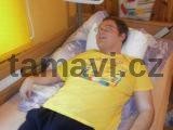 Využití polohovací pomůcky k masážním účelům, velikost II, případně velikost III